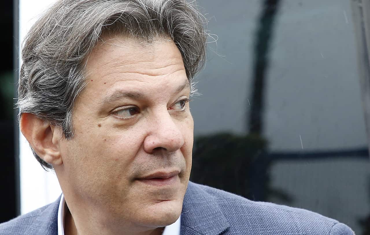 (FILE) Brazilian former minister Fernando Haddad 