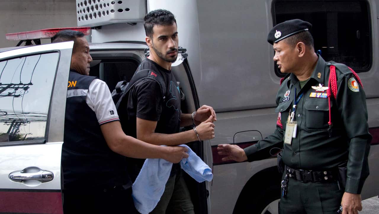 Bahraini football player Hakeem Al-Araibi remains behind bars.
