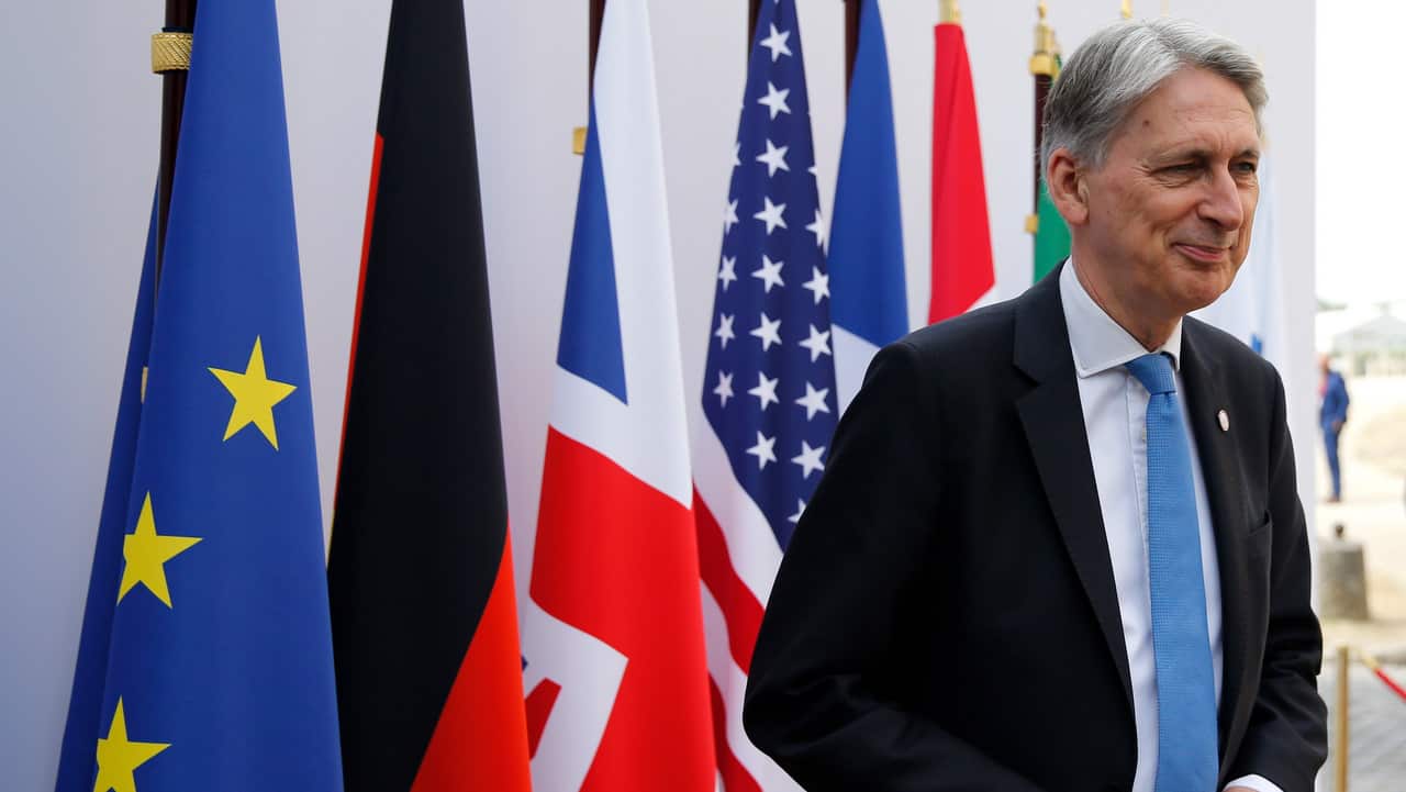 British Chancellor of the Exchequer Philip Hammond.