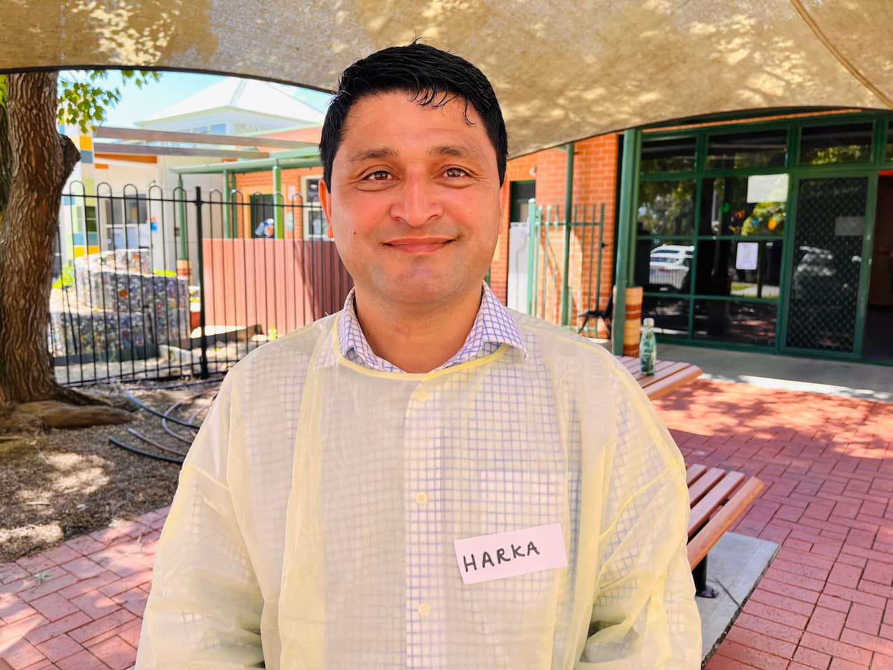 Harka Bista from the Bhutanese community