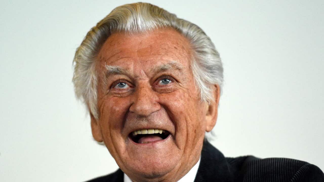 Former prime minister Bob Hawke in 2016.