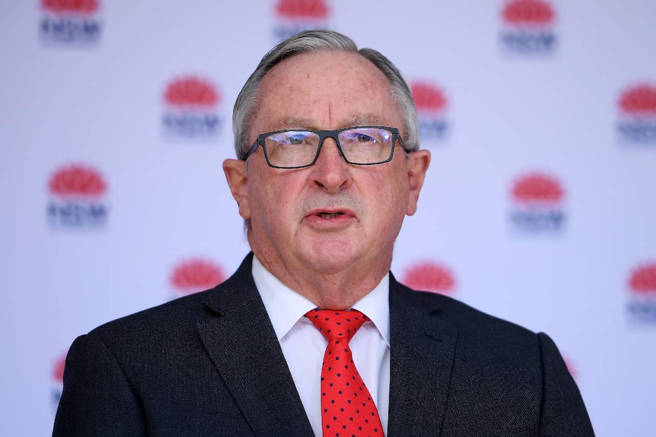 NSW Health Minister Brad Hazzard.