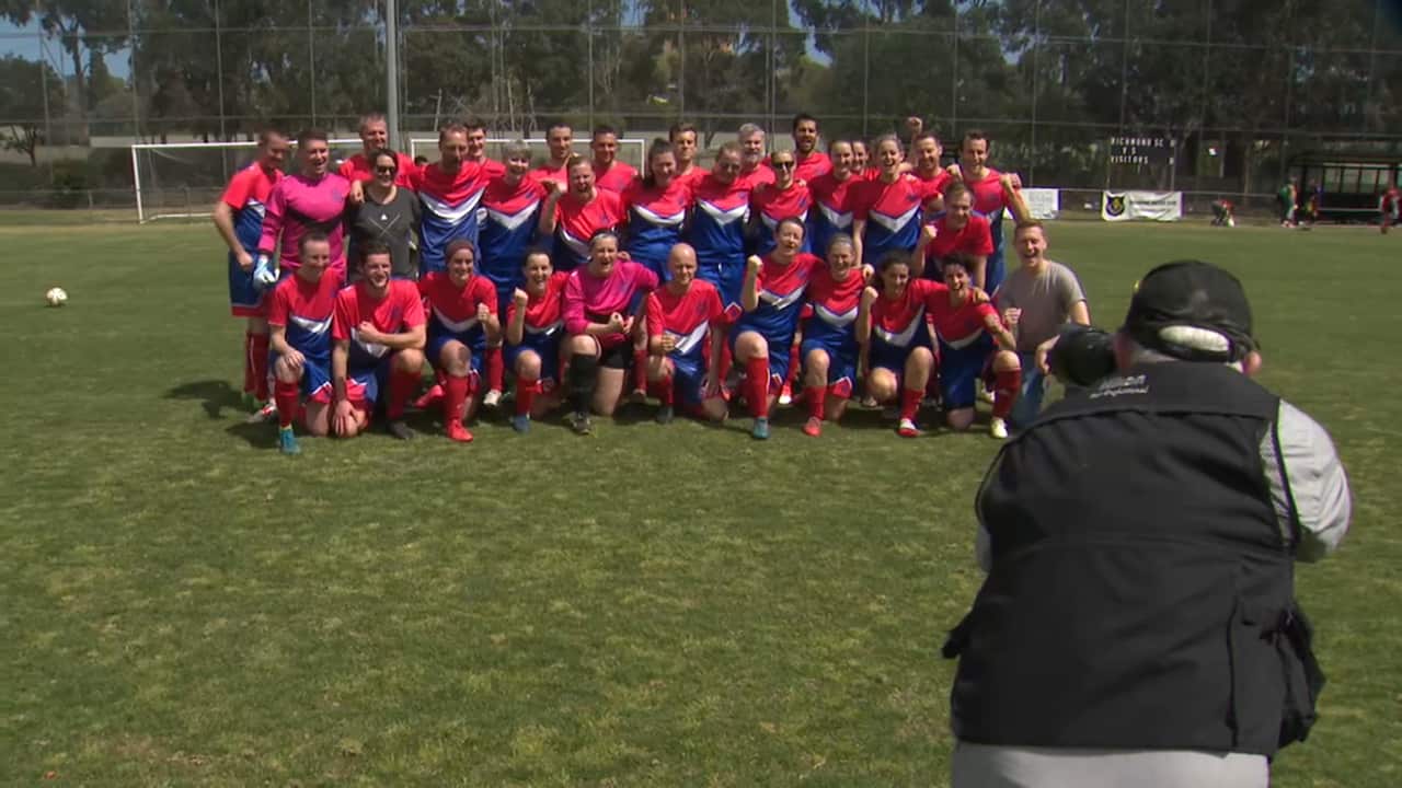 The Melbourne Rovers mens and women's teams