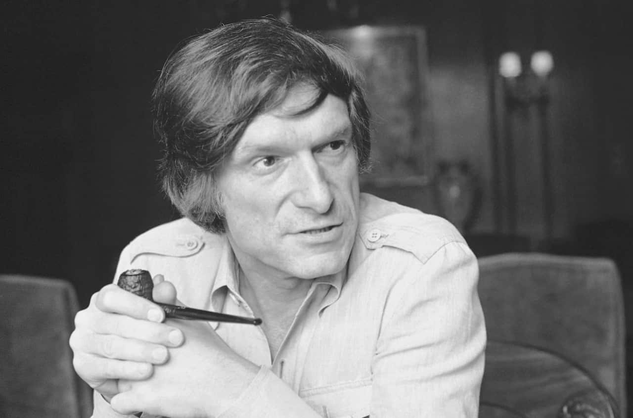 Playboy magazine founder Hugh Hefner talks about his coming late night TV show, Playboys Playmate Party in 1977