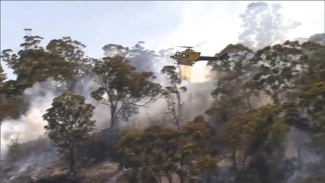 Fire crews battle bushfires across the state.