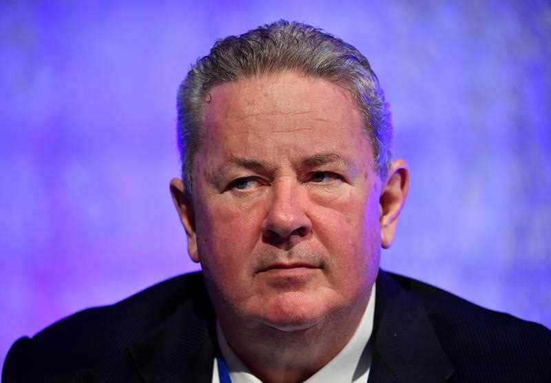 Andrew Burnes during the 60th Federal Council of the Liberal Party in Sydney.