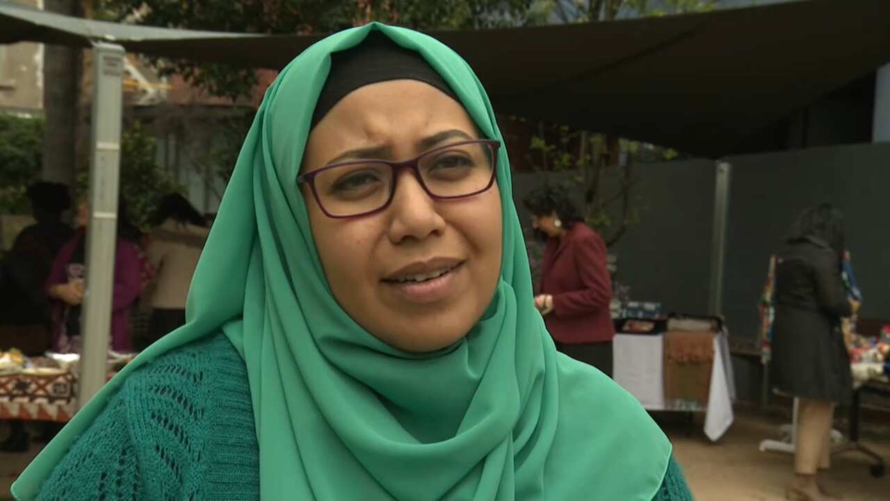 Hend Harb says she didn't think she could run a business until she participated in the Stepping Stones to Small Business program. 