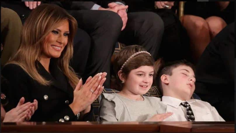 The internet has fallen in love with 11-year-old Joshua Trump.