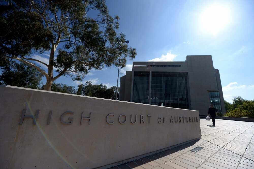 High Court in Canberra
