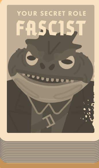 In the game, Fascists and Liberals compete to either elect Hitler - or keep him from gaining power.