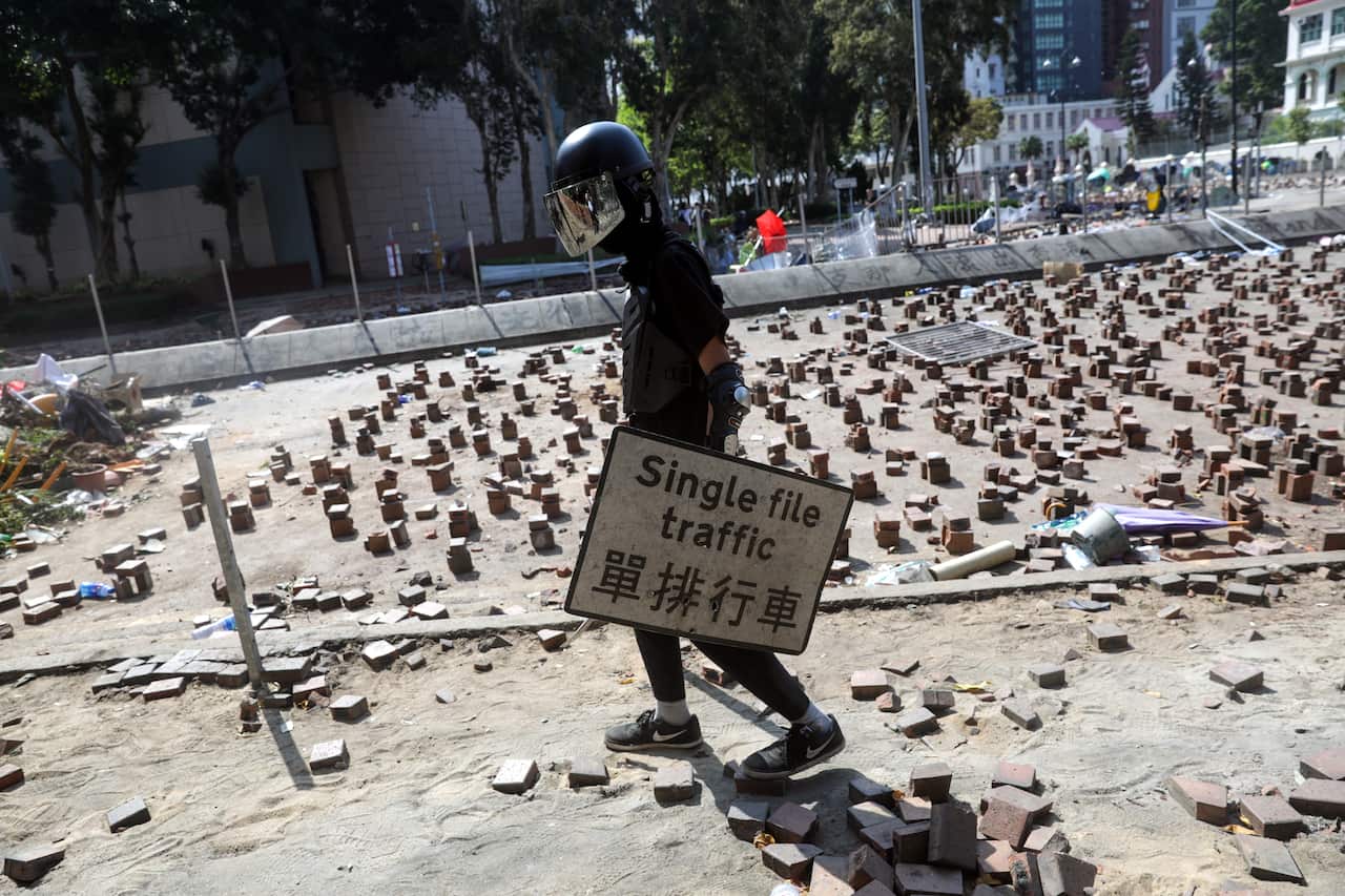 Hong Kong is in its sixth month of mass protests, which were originally triggered by a now withdrawn extradition bill.