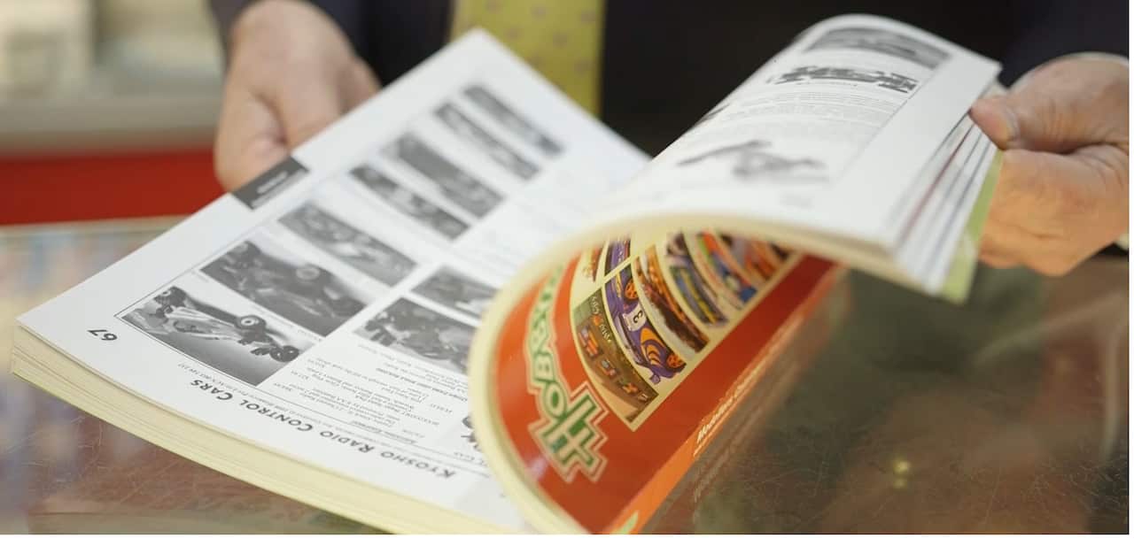 Hobbyco's mail catalogue has made way for the company website.