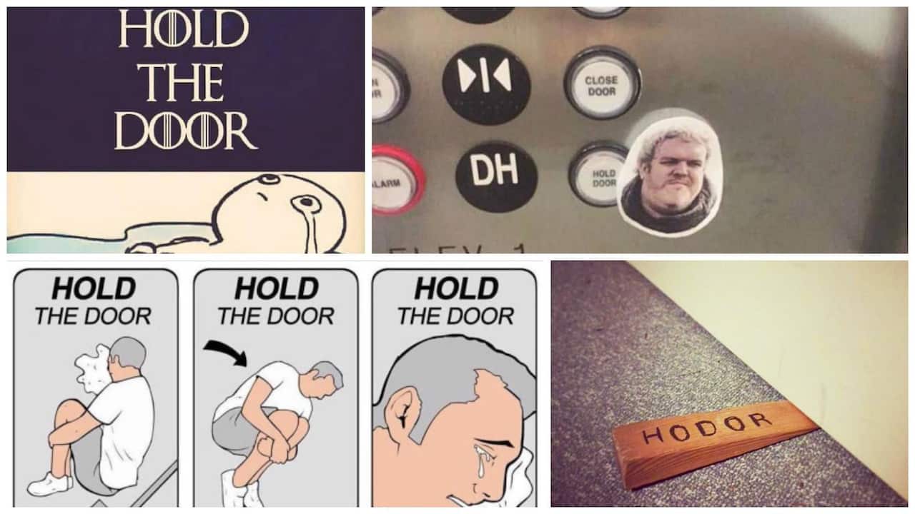 Hodor Hold The Door