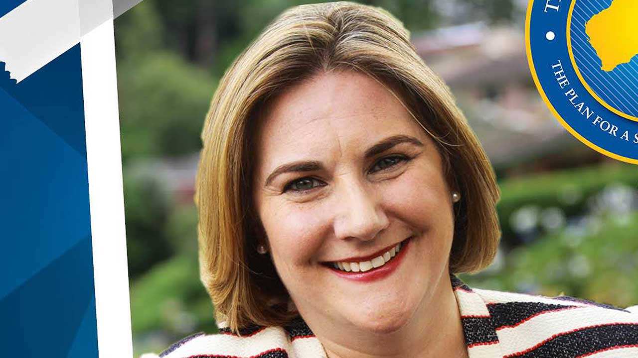 Liberal Hollie Hughes's eligibility for the Senate has been questioned.