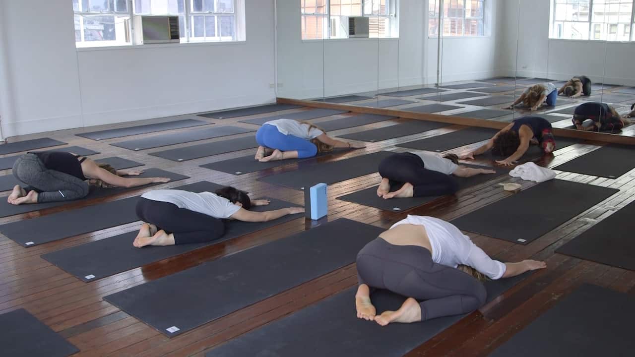 Yoga class