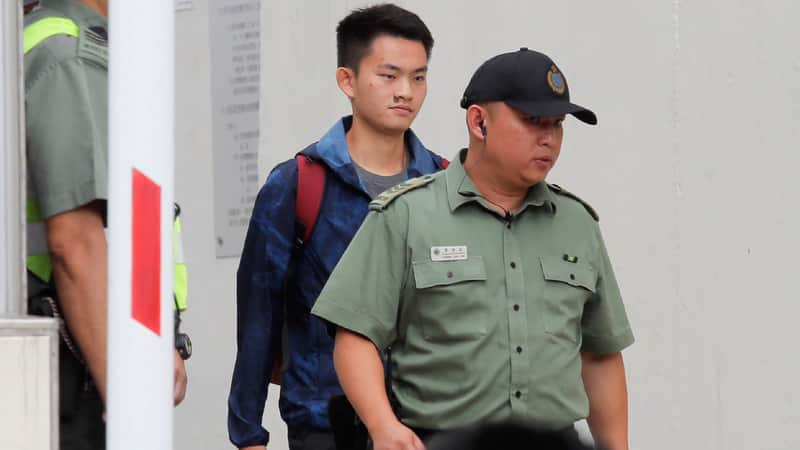 Chan Tong-kai is accused of murdering his pregnant girlfriend in Taiwan last year.