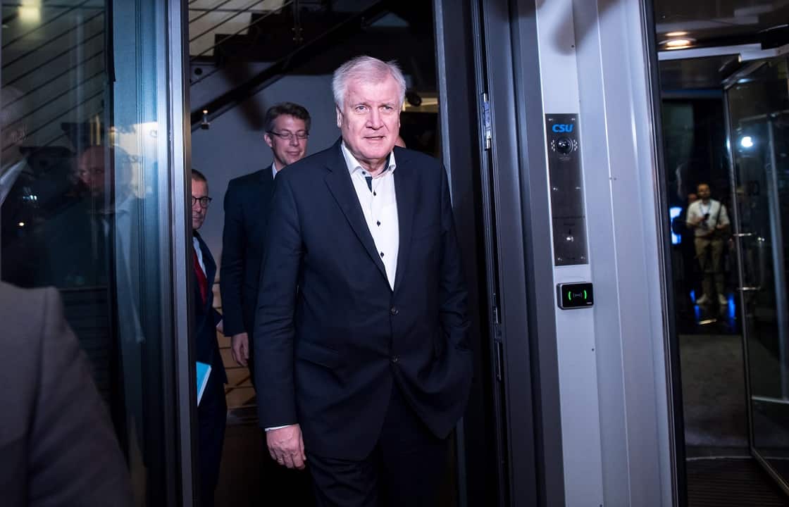 German Interior Minister Horst Seehofer.