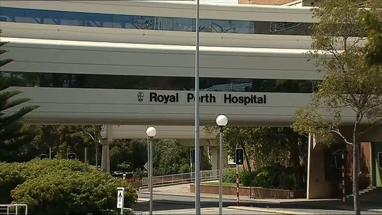 The man was flown to Perth Hospital but it's believed his injuries are not life threatening.