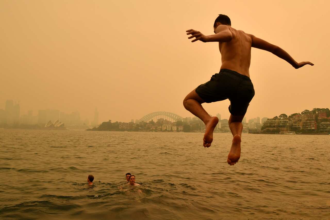 Australia continues to swelter through summer as the mercury rises. Sydney remains covered in smoke from nearby bushfires.