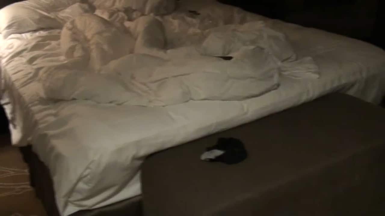 The sexual assault took place over an hour in this hotel room.