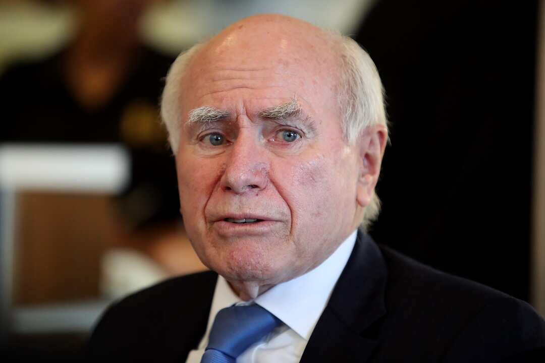 Former Prime Minister John Howard. Migration levels were lower under the long-serving PM.