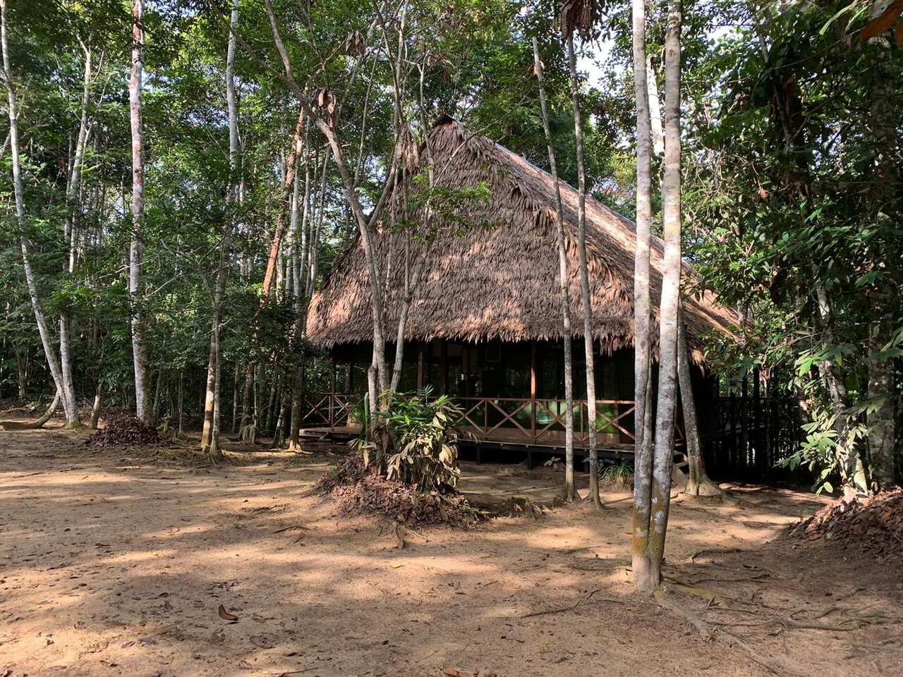 Mr Fedele's accommodation in Peru. 