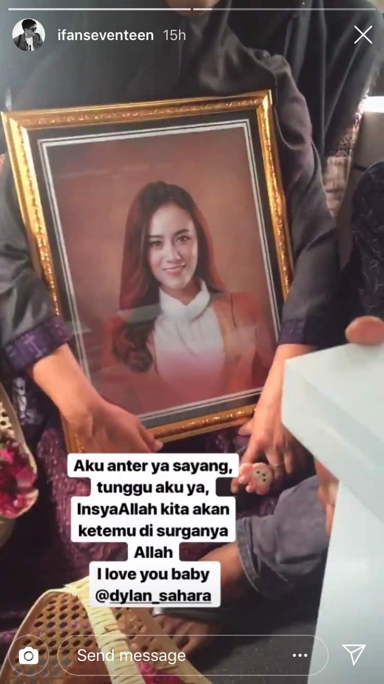 A screenshot from an Instagram video posted by Riefian Fajarsyah.