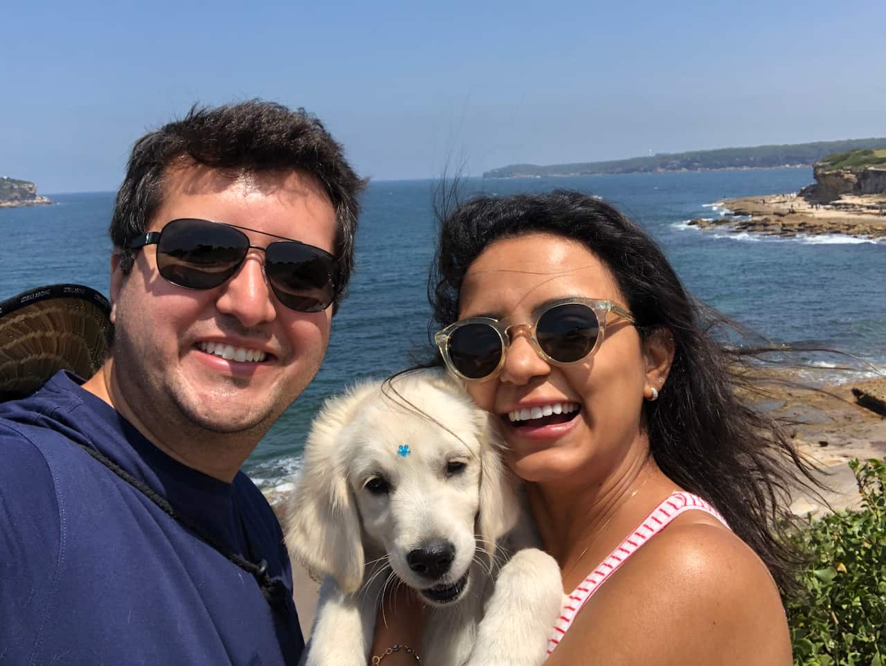 Bruna and Elias have also been separated by the coronavirus travel ban.