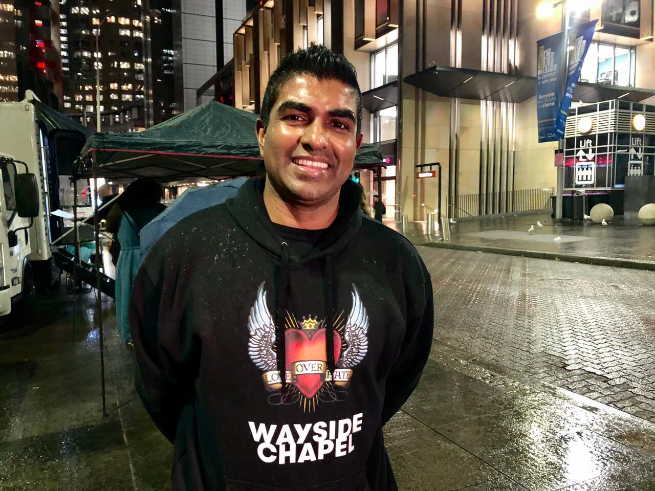 Pastor Jon Owen, CEO of Sydney's Wayside Chapel