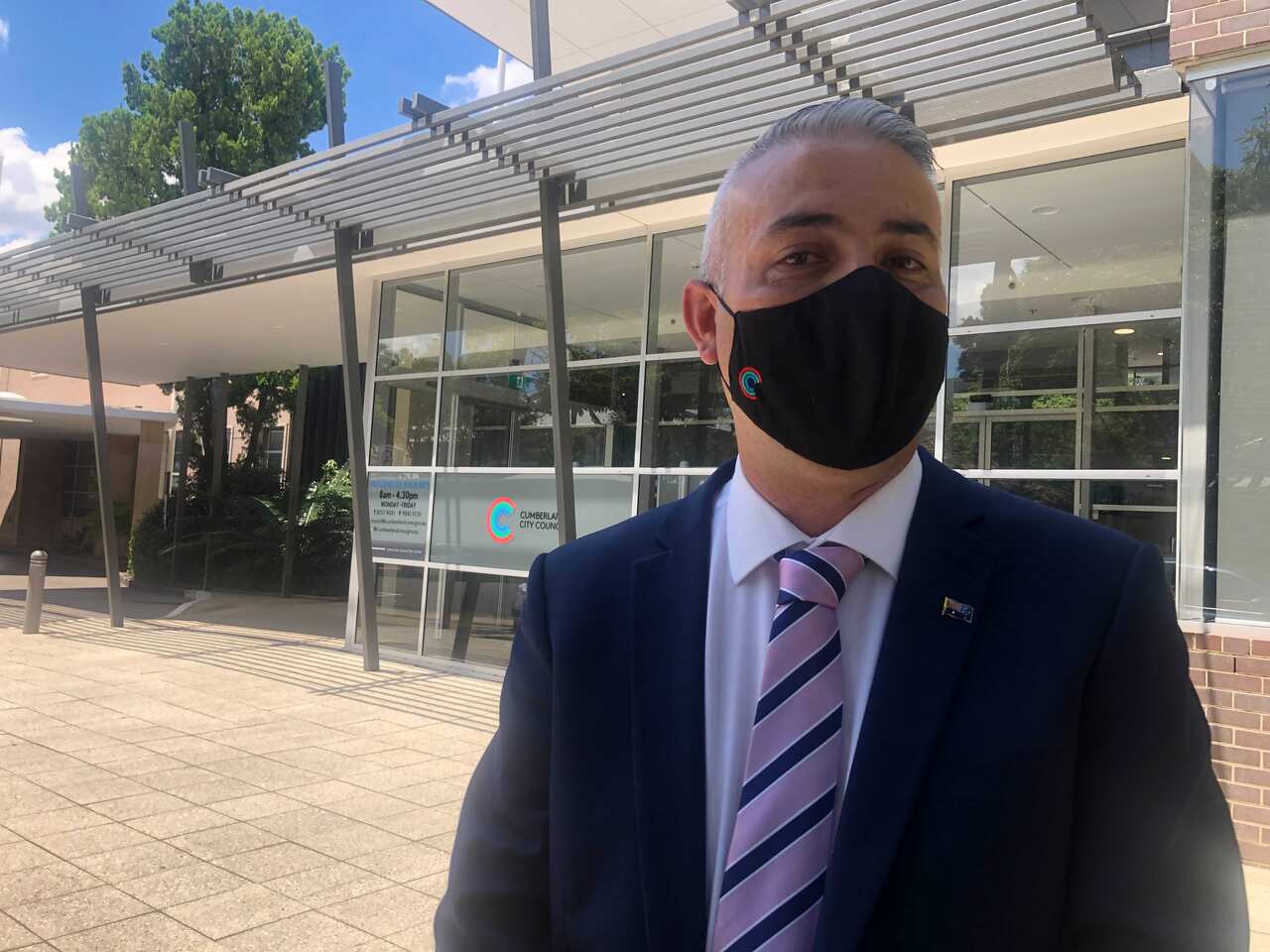 Steve Christou says authorities are working to communicate coronavirus messaging to the local council's diverse residents.