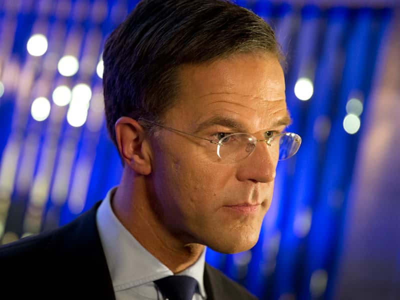 Dutch Prime Minister Mark Rutte