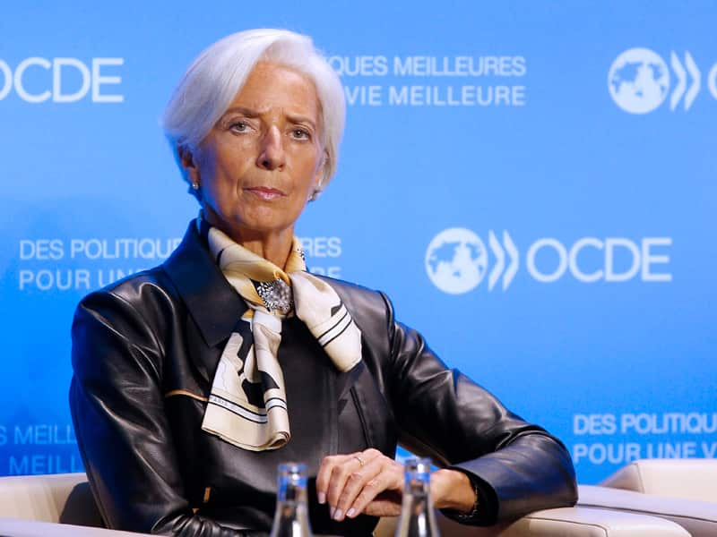 IMF chief Christine Lagarde