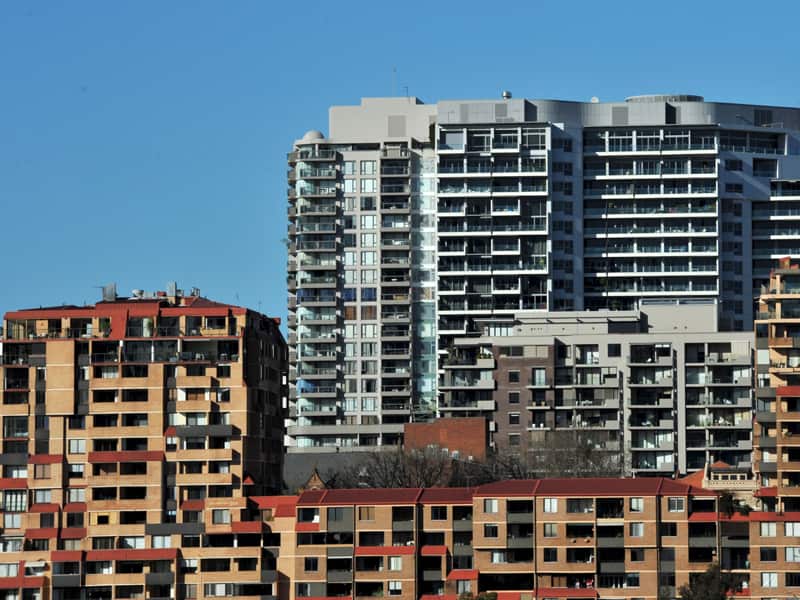 Residential and comercial buildings in Sydney