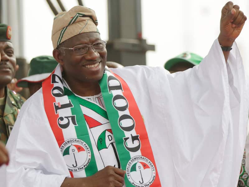 Nigerian President Goodluck Jonathan