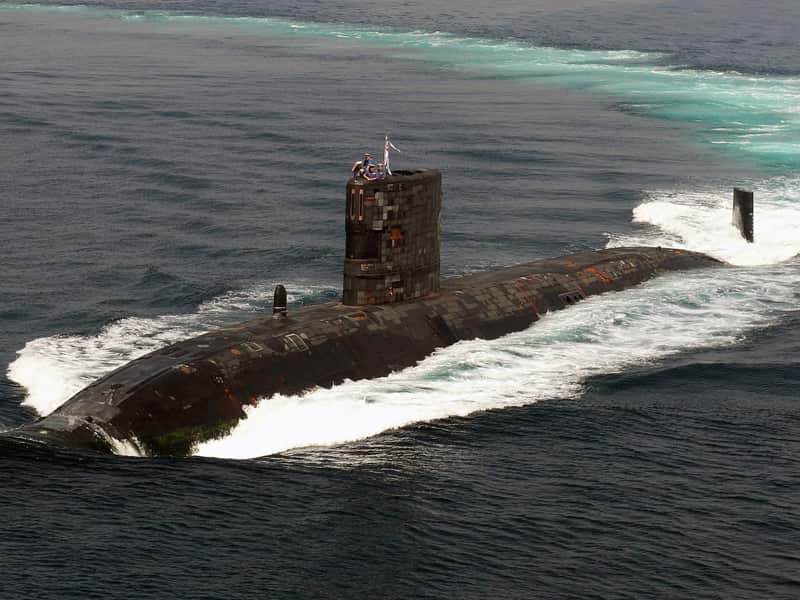 British Navy submarine HMS Tireless