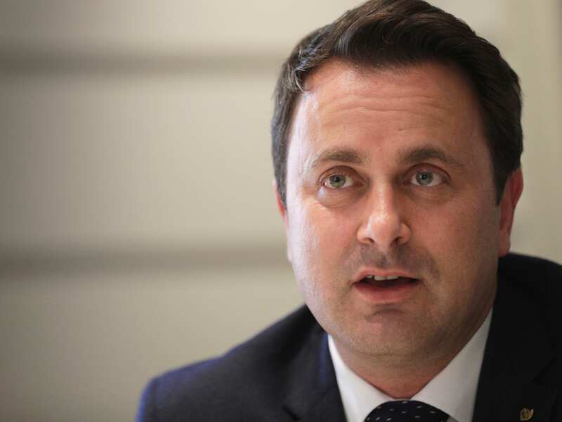 Luxembourg Prime Minister Xavier Bettel