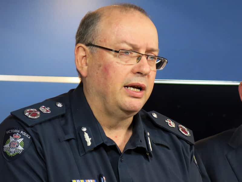 Chief Commissioner Graham Ashton.