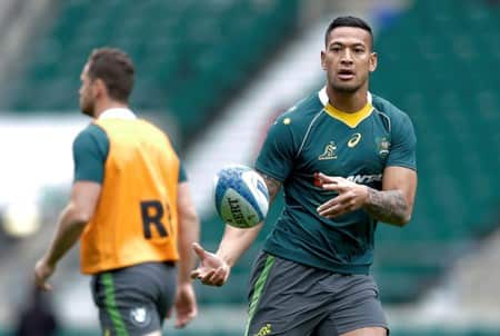 Folau is hoping to make a return to international rugby next month.