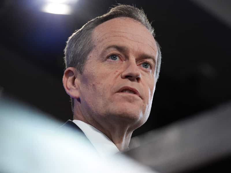 Opposition Leader Bill Shorten
