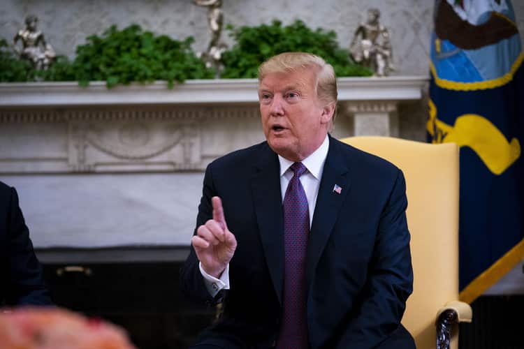 US President Donald Trump has taken to Twitter to warn Iran against a conflict.