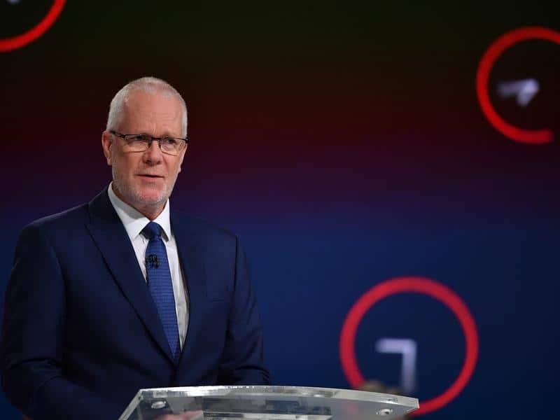 ABC staff have are calling on Chairman Justin Milne to step down over allegations of interference. (AAP)