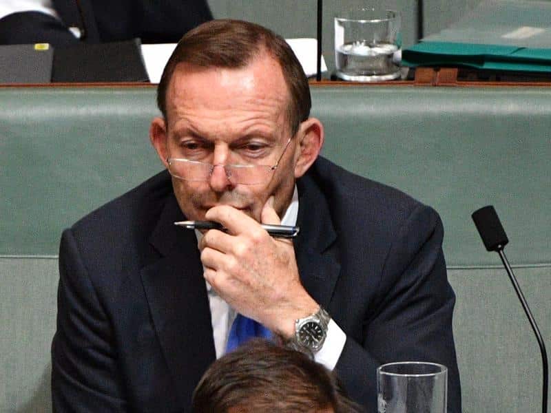 Tony Abbott has again criticised the Coalition’s National Energy Guarantee policy.