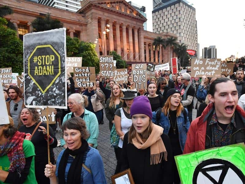 Protesters say they will continue nonviolent protests against Adani's newly-approved coal mine. 