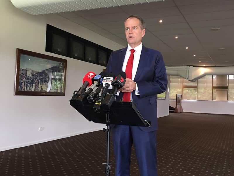 Australian Federal Leader of the Opposition Bill Shorten