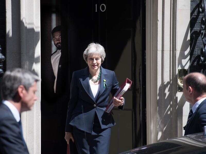 UK Prime Minister Theresa May.