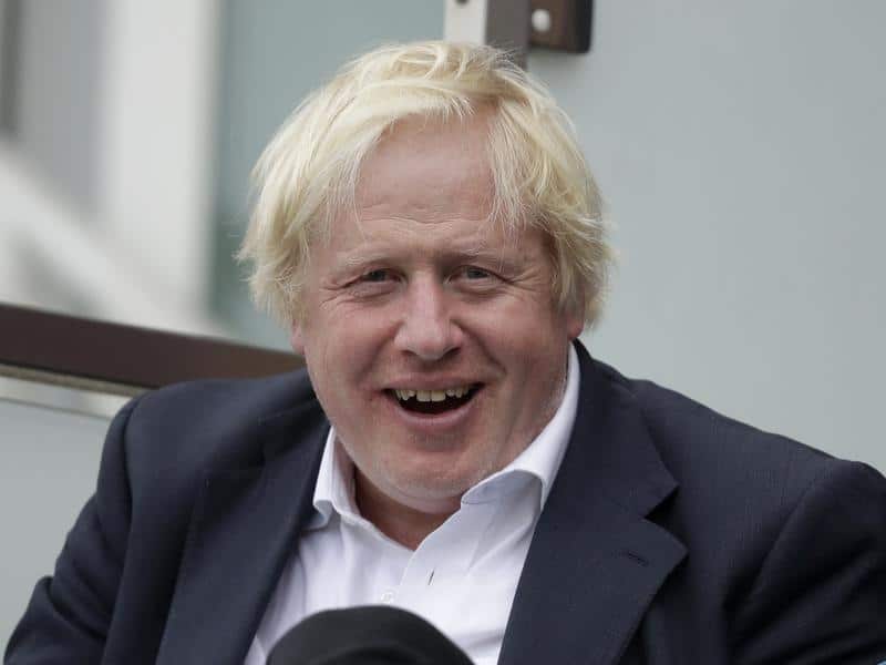 Britain's former Foreign Secretary Boris Johnson