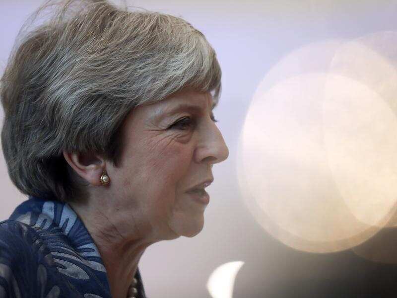 British PM Theresa May.