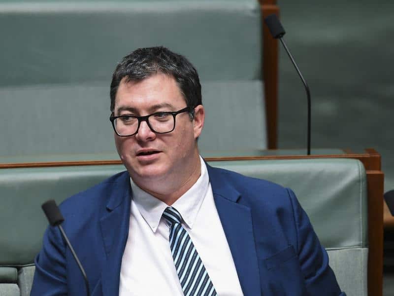 Nationals MP George Christensen spent 294 days in the Philippines during a four-year period. 