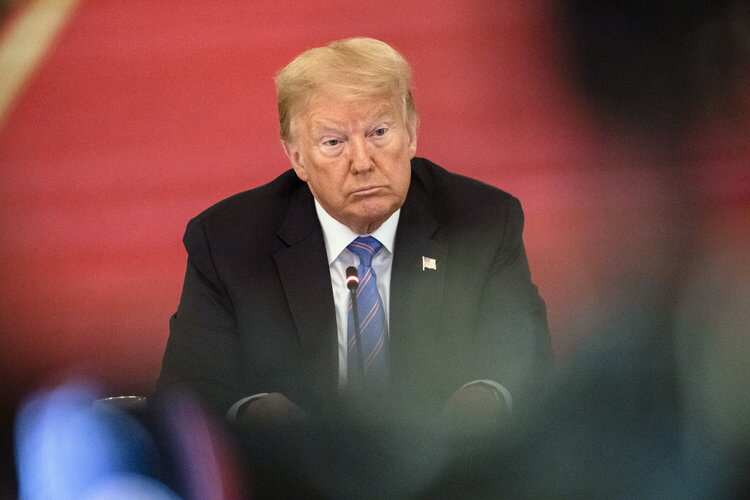 US President Donald Trump said he hoped the coronavirus would disappear. 