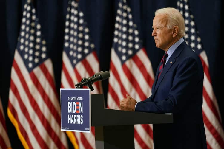 Joe Biden said he wants transparency and scientific facts on any future vaccine.